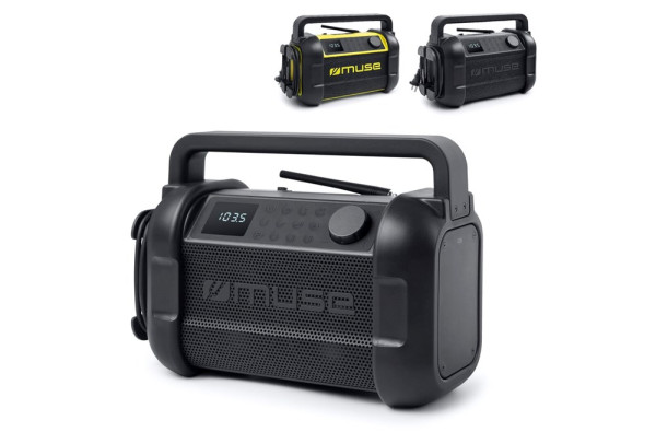 M-928 | Muse bouwradio met Bluetooth 20W met FM-radio